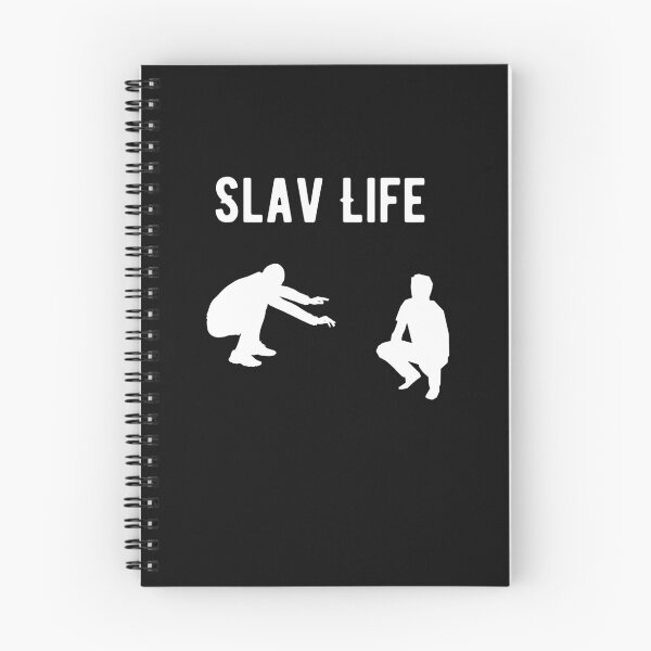 Item preview, Squatting Slav Life designed and sold by 2Cheesy4U.