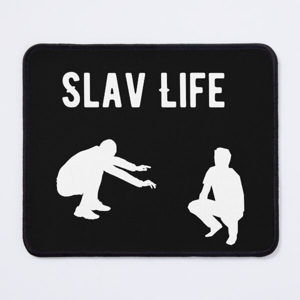 Item preview, Squatting Slav Life designed and sold by 2Cheesy4U.
