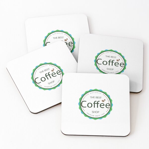 Item preview, toko warung kopi logo stiker unik desain  designed and sold by yunengsih.