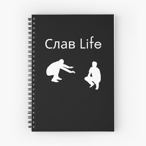 Item preview, Squatting Slav Life designed and sold by 2Cheesy4U.
