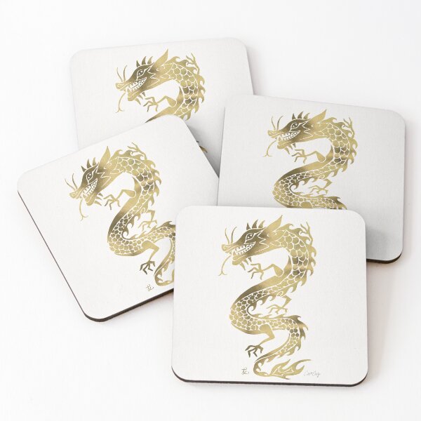 Item preview, Chinese Dragon – Gold designed and sold by Cat Coquillette.
