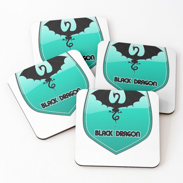 Item preview, Alvesart - Black Dragon - green water designed and sold by Alvesart.