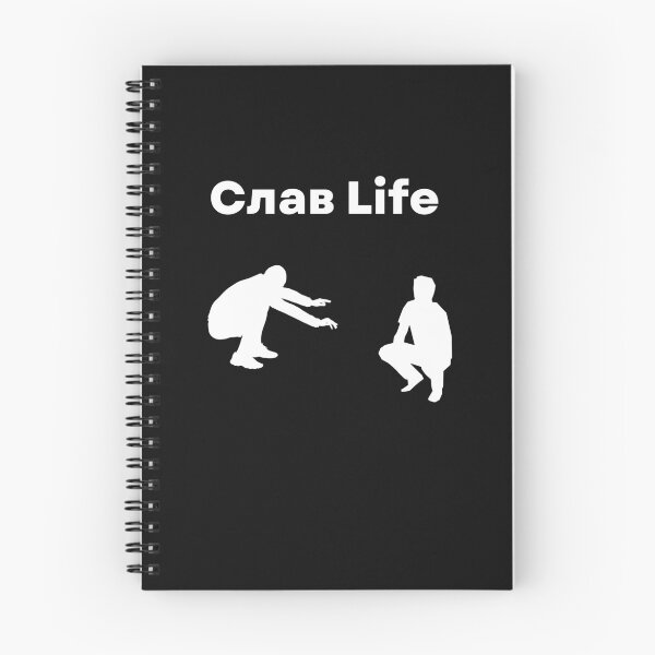 Item preview, Squatting Slav Life designed and sold by 2Cheesy4U.