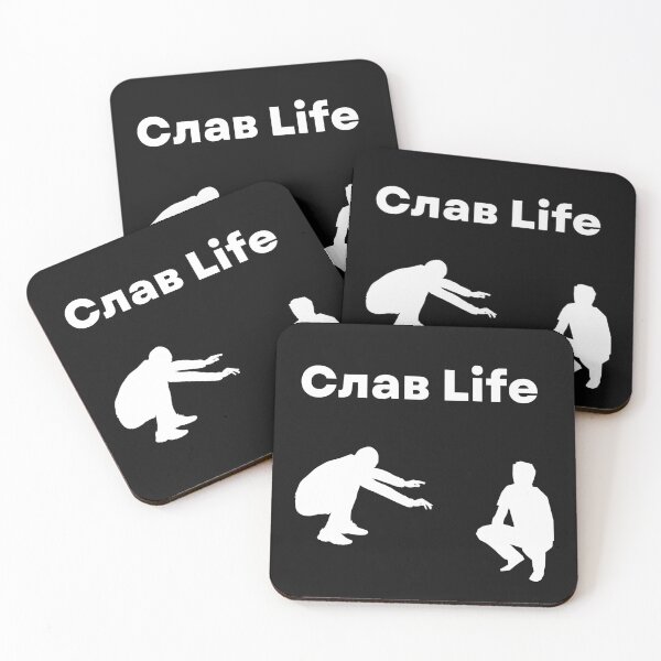 Item preview, Squatting Slav Life designed and sold by 2Cheesy4U.