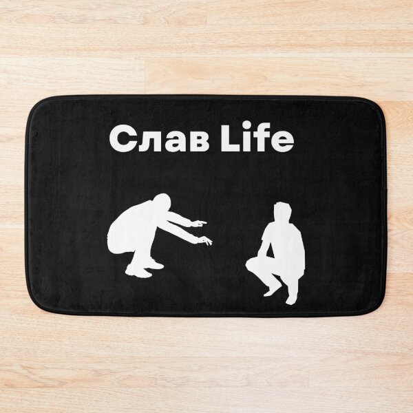 Item preview, Squatting Slav Life designed and sold by 2Cheesy4U.