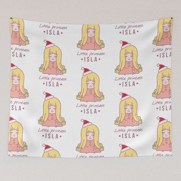 Item preview, Little princess Isla | Merry Christmas | Happy New Year designed and sold by AnnaRuz.