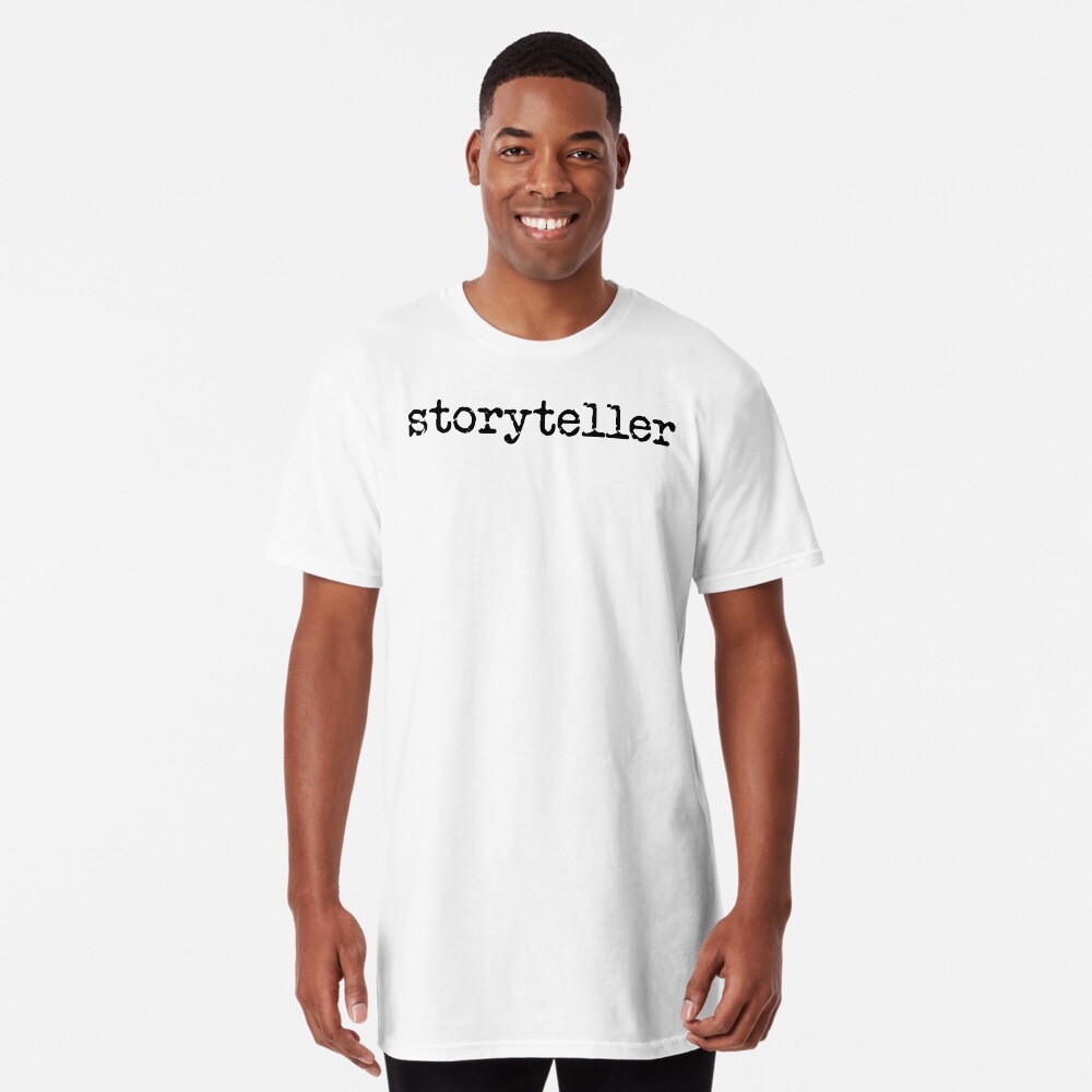 Aperçu de l'œuvre T-shirt long créée et vendue par TeaRoseWriter.