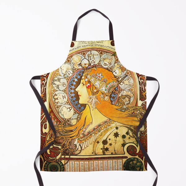 Item preview, La Plume Zodiac - Alphonse Mucha designed and sold by maryedenoa.