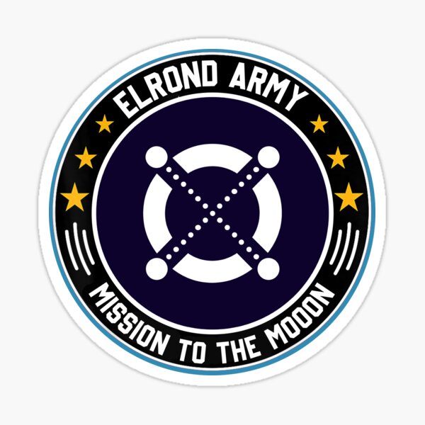 Elrond ARMY - Elrond EGLD Crypto Sticker