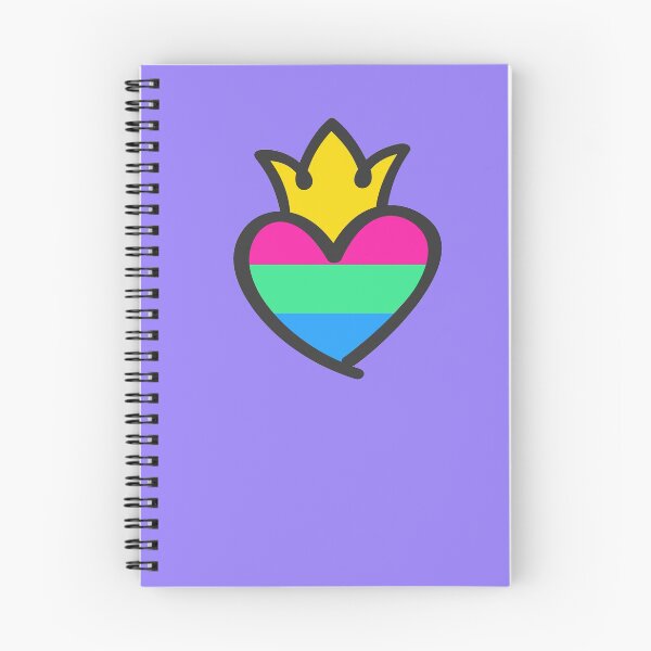 Item preview, Polysexual Pride Heart Crown designed and sold by Lori P.