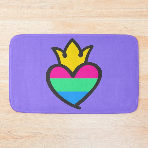 Item preview, Polysexual Pride Heart Crown designed and sold by Lori P.