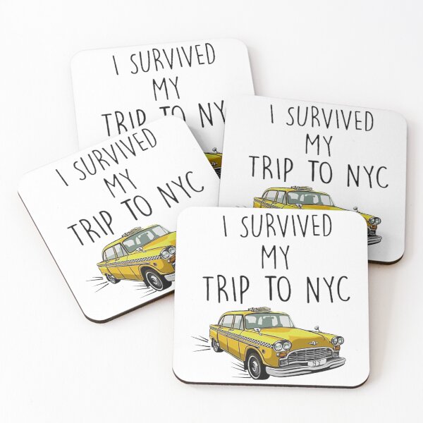 Item preview, I Survived My Trip To NYC - Funny Travel To NYC  designed and sold by Diferenty Shop  ⭐⭐⭐⭐⭐.