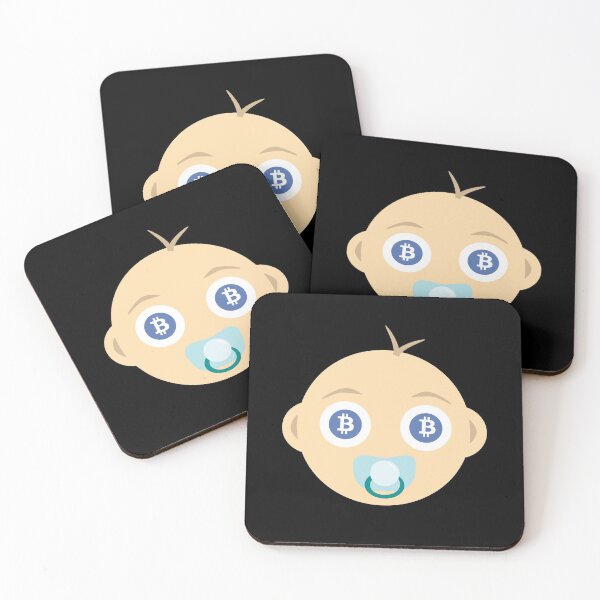 Item preview, Bitcoin Baby Face designed and sold by GraffitiSoup.
