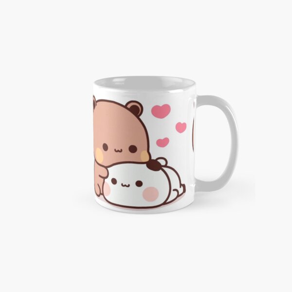Panda And Brownie Bear Couple Classic Mug