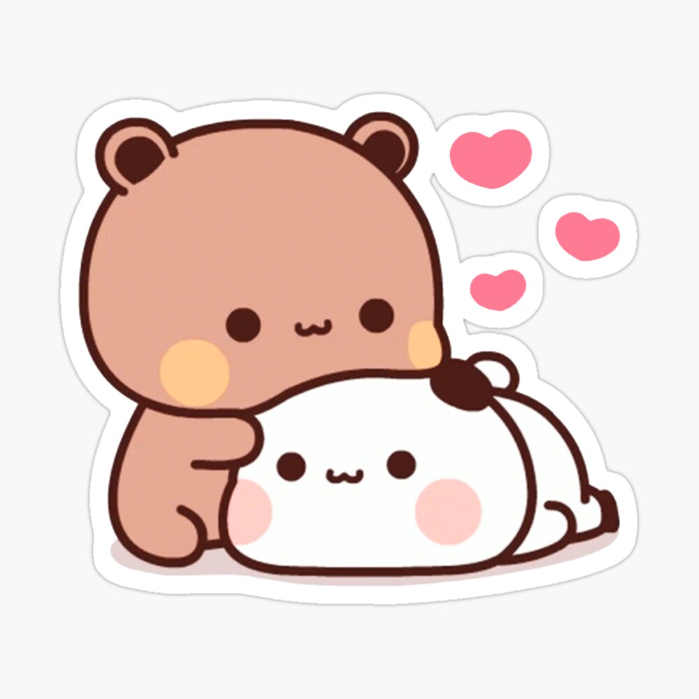 Panda And Brownie Bear Couple 
