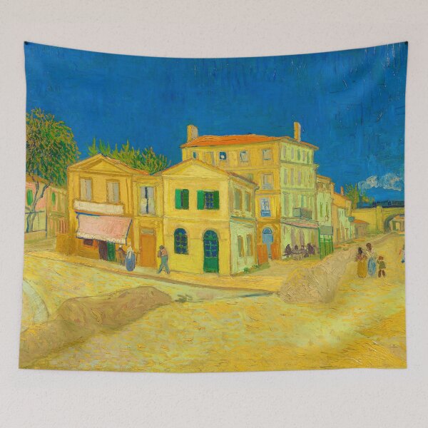 Item preview, Vincent Van Gogh "The yellow house ('The street')", 1888 designed and sold by Alexandra Dahl.