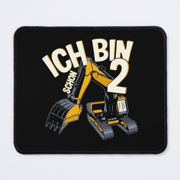 Item preview, Kids 2 year birthday excavator excavator operator construction site construction design designed and sold by brunsch-print.