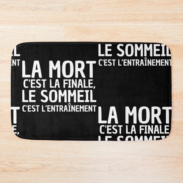 Item preview, death is the final - orelsan designed and sold by JaMatt1983.