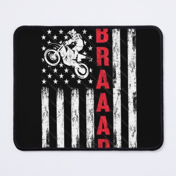 Item preview, Braaap Vintage USA American Flag Tee designed and sold by MARCOS LILI.