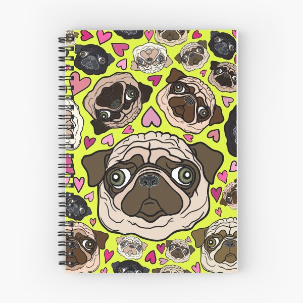 Item preview, Pugs All Over The Place! designed and sold by FivePugs.