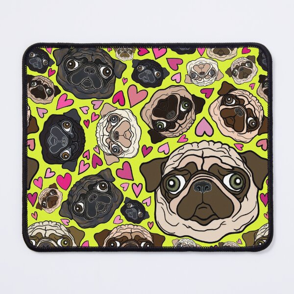 Item preview, Pugs All Over The Place! designed and sold by FivePugs.