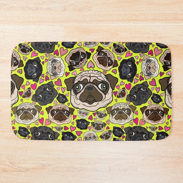 Item preview, Pugs All Over The Place! designed and sold by FivePugs.