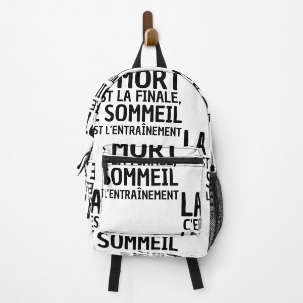 Item preview, death is the final, sleep is training - orelsan designed and sold by JaMatt1983.