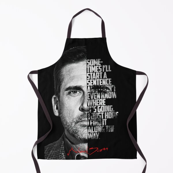 Item preview, Black and white Michael Scott The Office Quote designed and sold by Enea Kelo.