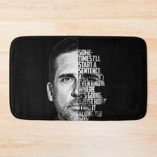 Item preview, Black and white Michael Scott The Office Quote designed and sold by Enea Kelo.