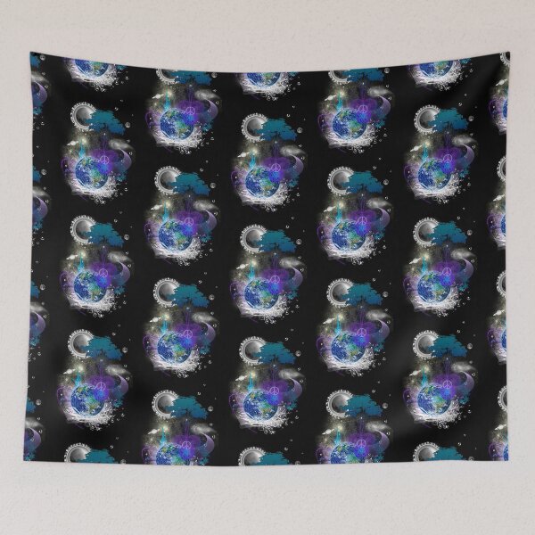 Item preview, Cosmic geometric peace designed and sold by Leah McNeir.