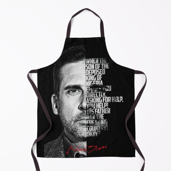 Item preview, Black and white Michael Scott The Office Quote designed and sold by Enea Kelo.