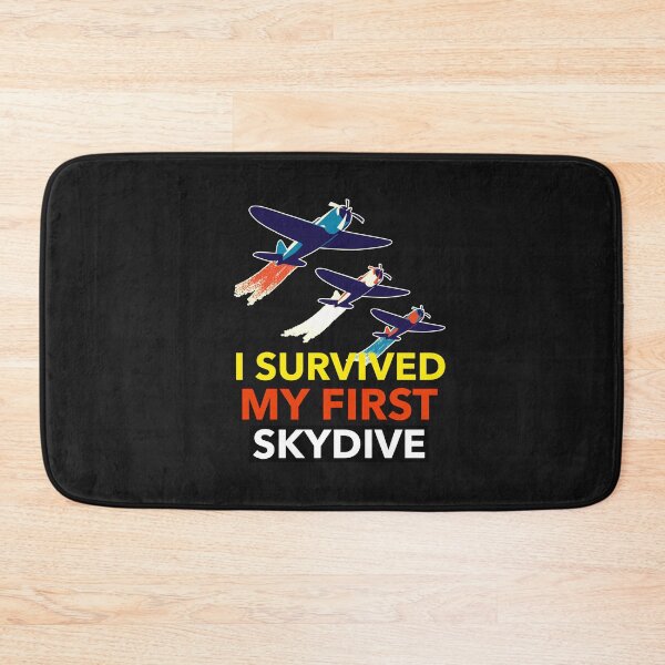 Item preview, I Survived My First Skydive T-Shirt/Sticker designed and sold by BestCoolStuff.
