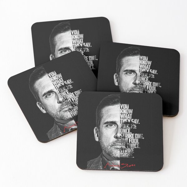 Item preview, Black and white Michael Scott The Office Quote designed and sold by Enea Kelo.