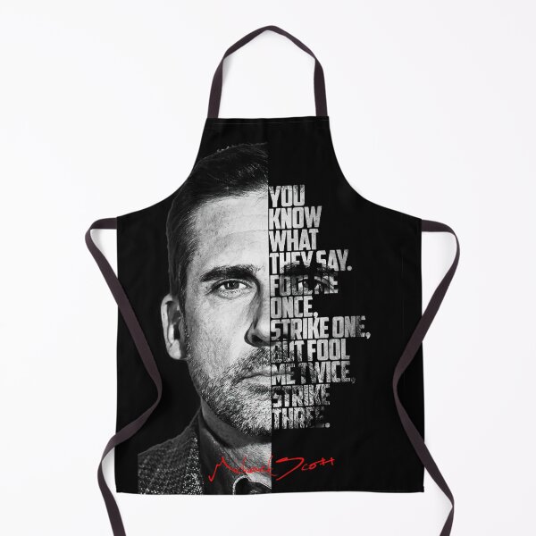 Item preview, Black and white Michael Scott The Office Quote designed and sold by Enea Kelo.