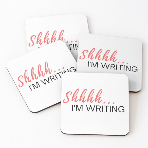 Item preview, Shhhh... I'm Writing! designed and sold by PoesyInPrint.