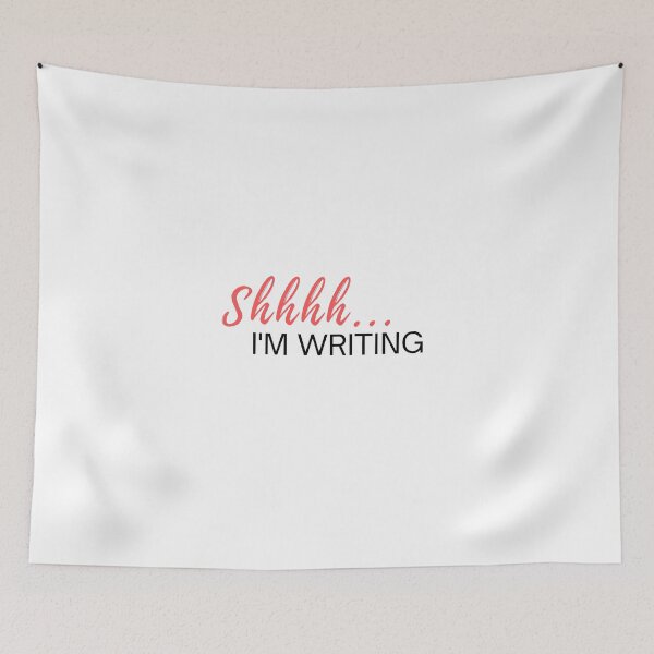 Item preview, Shhhh... I'm Writing! designed and sold by PoesyInPrint.