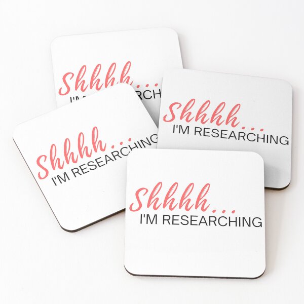 Item preview, Shhhh... I'm Researching! designed and sold by PoesyInPrint.