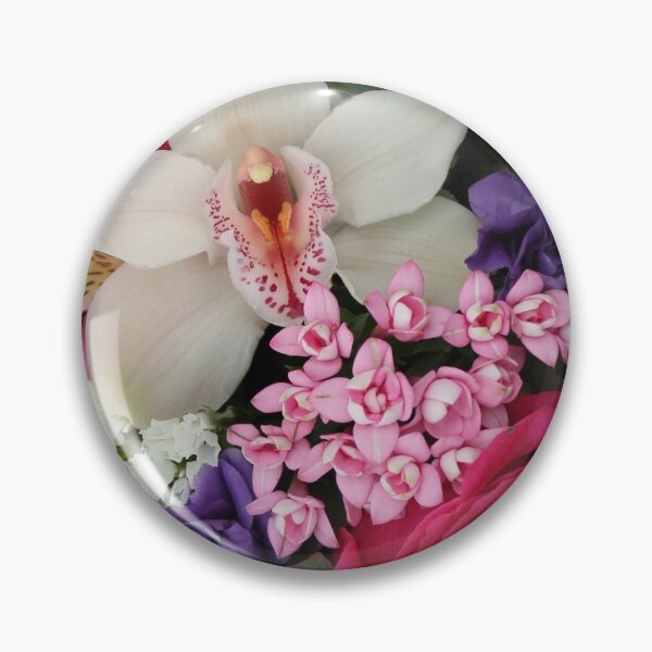 Artikelvorschau, Orchideenblüten und Rosenhintergrund entworfen und verkauft von AlinaGil.