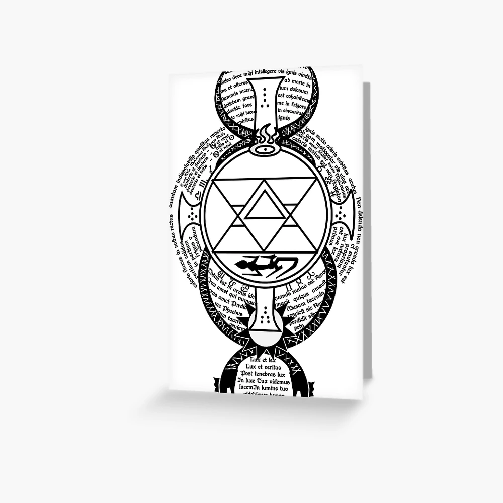 Riza Hawkeye tattoo Greeting Card by Bertoni-Lee | Redbubble