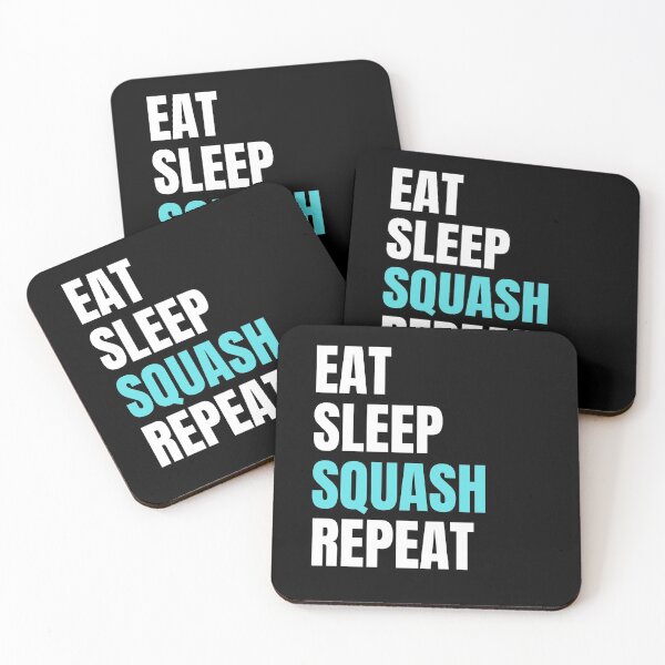 Item preview, Squash Sport | Eat, Sleep, Squash, Repeat | Squash Themed Gifts designed and sold by NostalgicLatin.