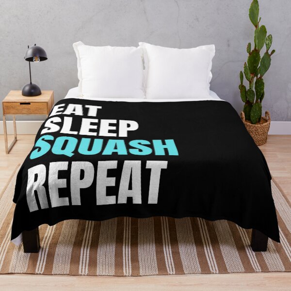 Item preview, Squash Sport | Eat, Sleep, Squash, Repeat | Squash Themed Gifts designed and sold by NostalgicLatin.