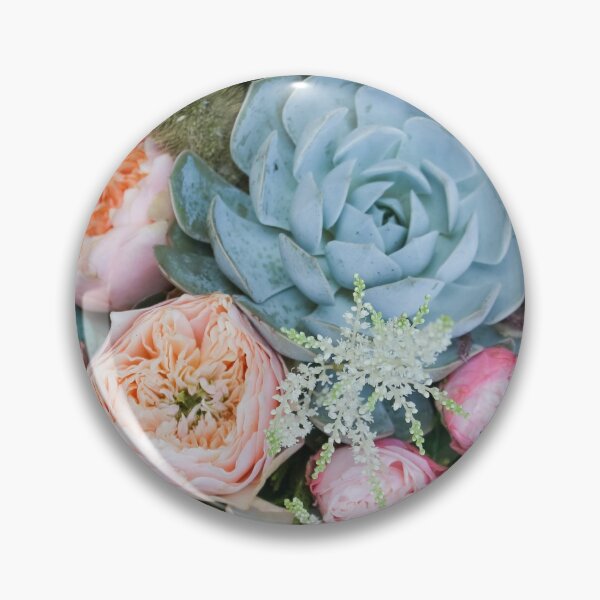 Item preview, exotic flowers succulent and roses background designed and sold by AlinaGil.