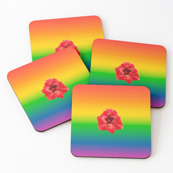 Item preview, Amaryllis "Red Pearl" (Hippeastrum) on Rainbow Pride Clothing designed and sold by Manimal-Merch.