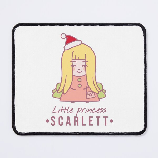 Item preview, Little princess Scarlett | Merry Christmas | Happy New Year designed and sold by AnnaRuz.