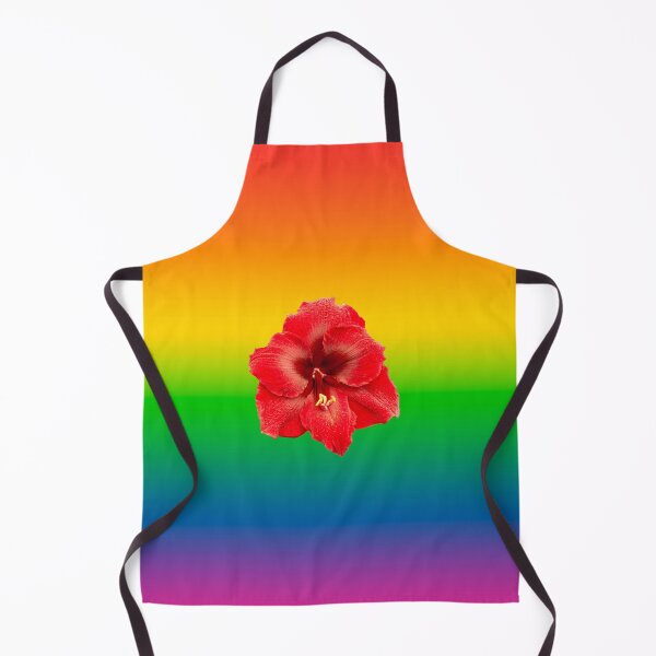 Item preview, Amaryllis "Red Pearl" (Hippeastrum) on Rainbow Pride Clothing designed and sold by Manimal-Merch.
