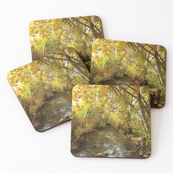 Item preview, Autumn Stream through the trees designed and sold by Shiva77.