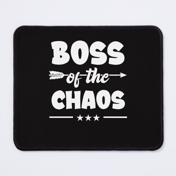 Item preview, Funny Great Boss Workplace Humor Boss of Chaos Manager designed and sold by MagicSD Designs.