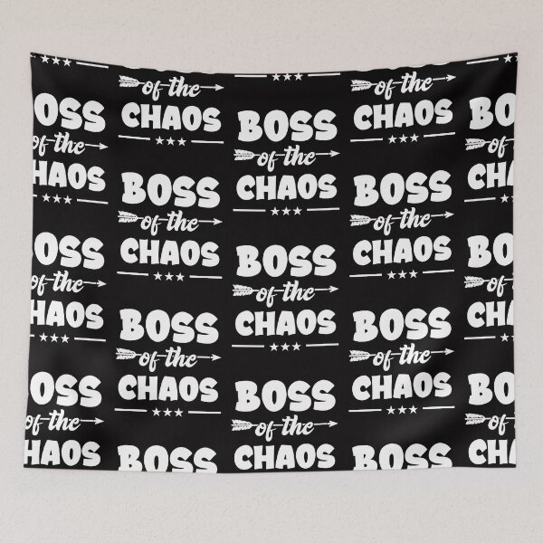 Item preview, Funny Great Boss Workplace Humor Boss of Chaos Manager designed and sold by MagicSD Designs.