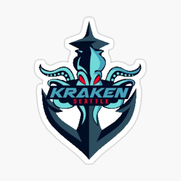 Seattle Kraken Anchor  Kraken logo, Kraken, Mascot design