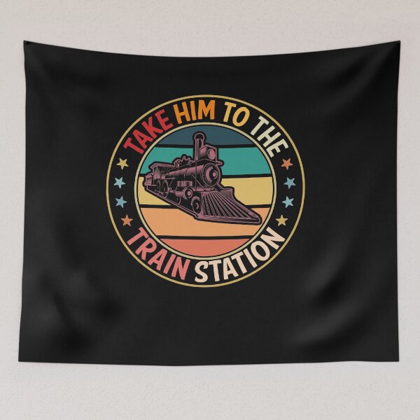 Item preview, Take Him to Train Station designed and sold by Theparticular.